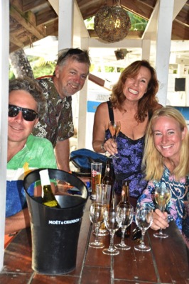 Catch up to friends in Martinique